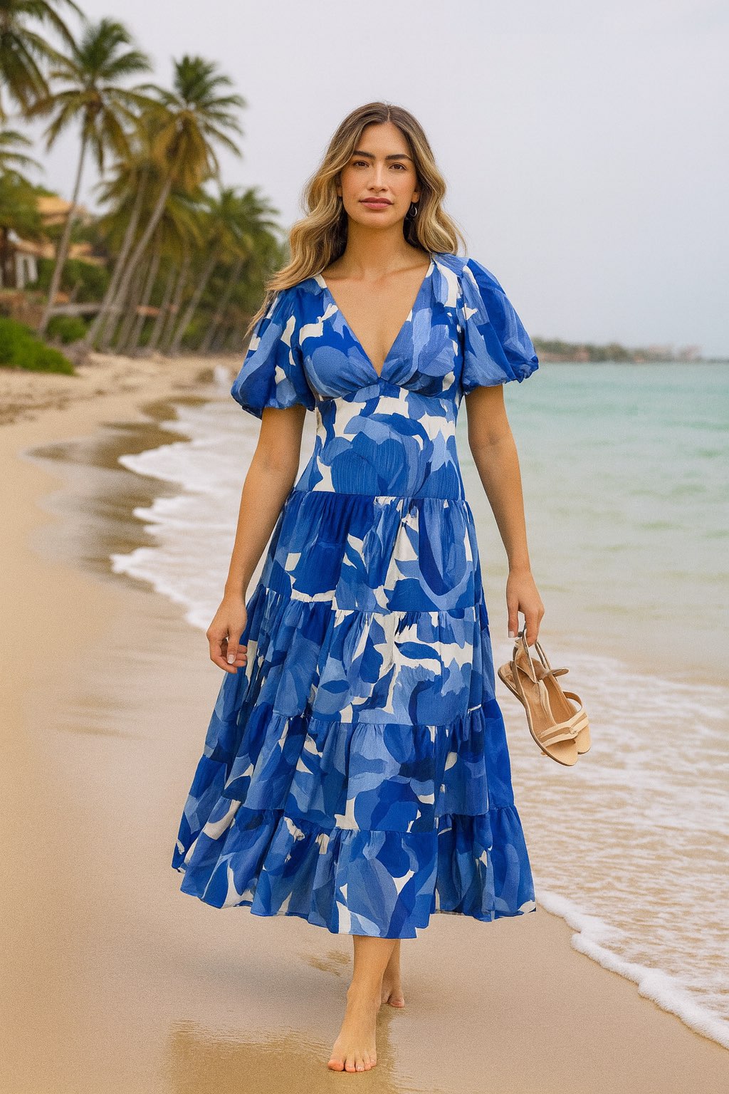 Beach dresses: fluidity, freshness and prints
