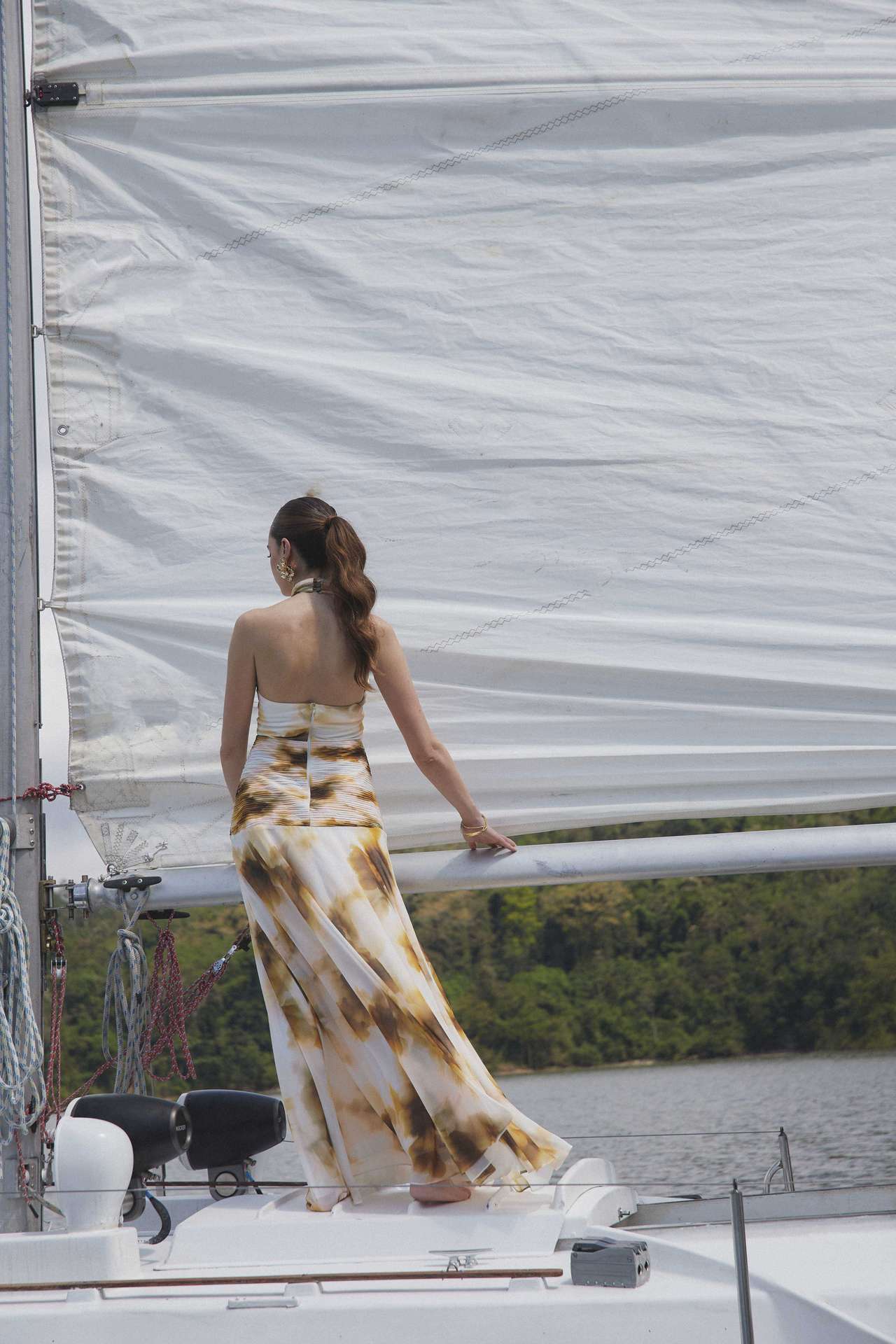 Vestido Anais estampado