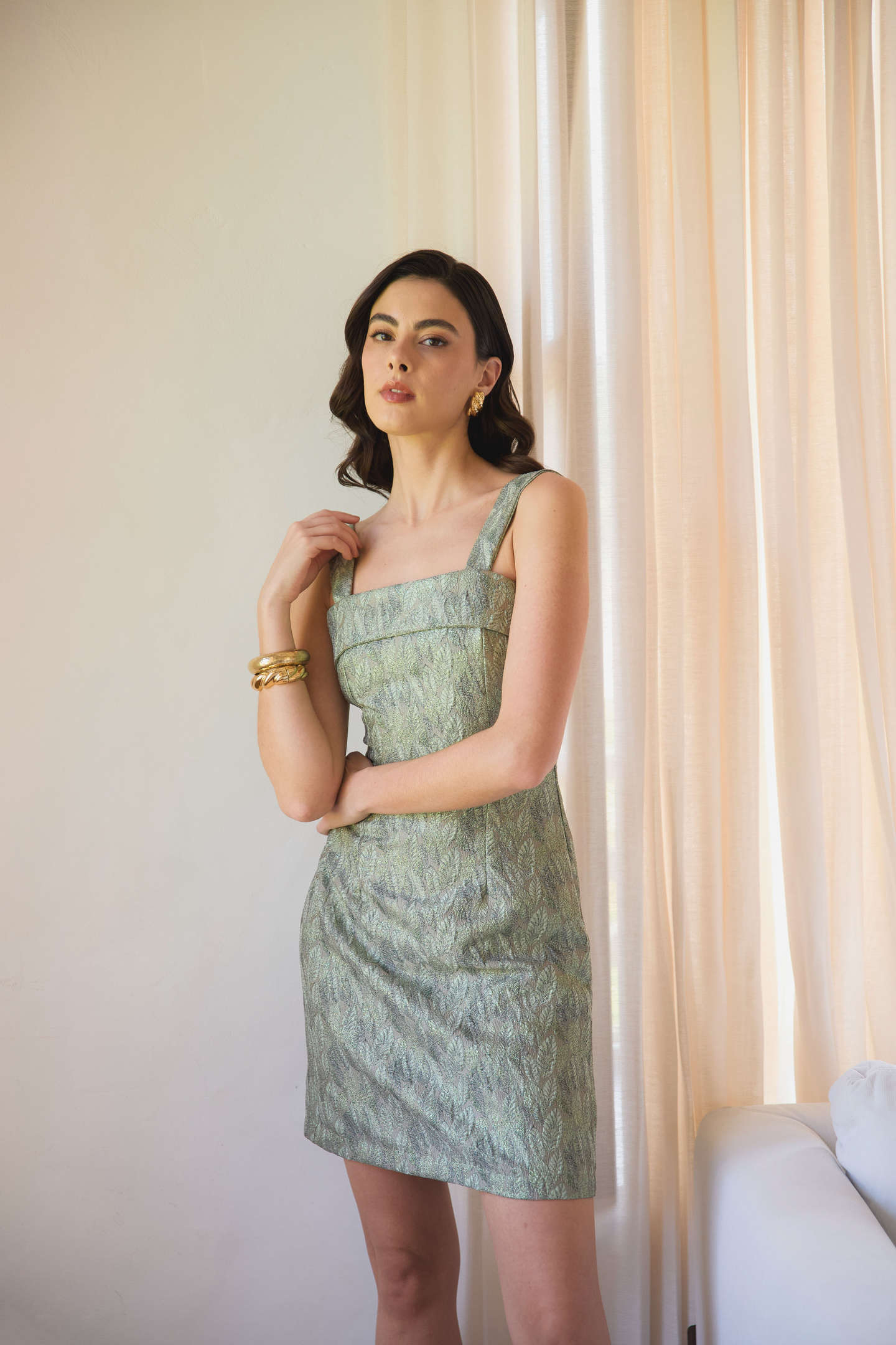 Vestido Briana verde