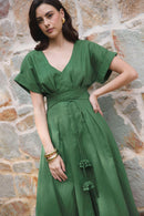 Vestido Clio verde