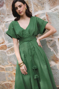 Vestido Clio verde