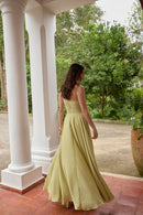 Vestido Flora unicolor