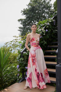 Vestido Flora estampado