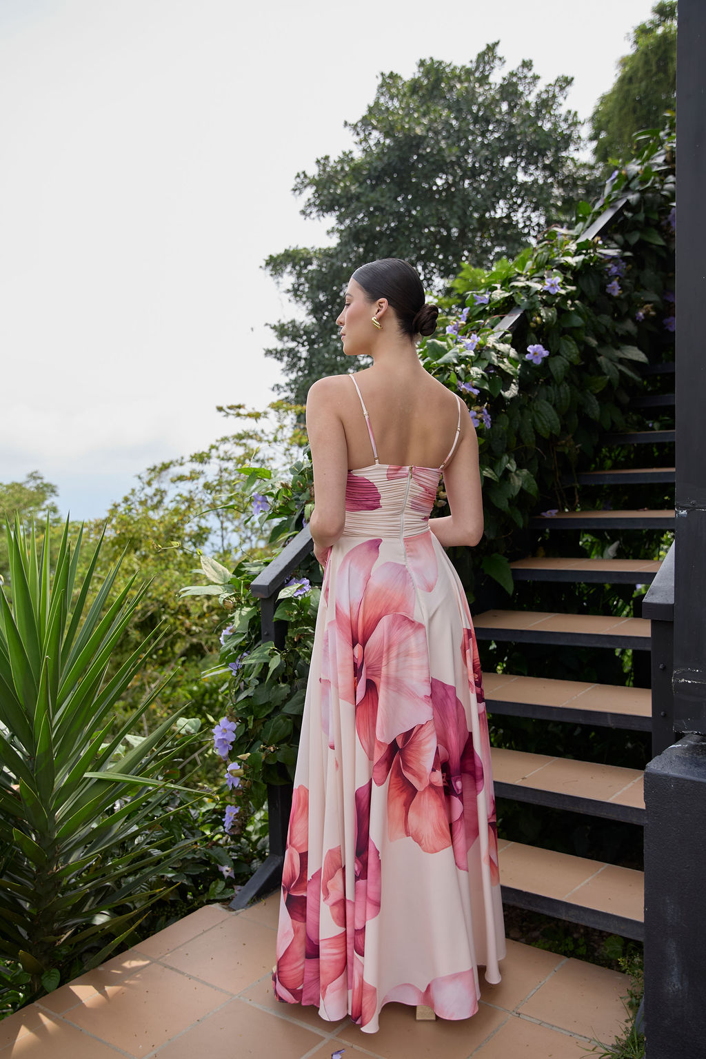 Vestido Flora estampado