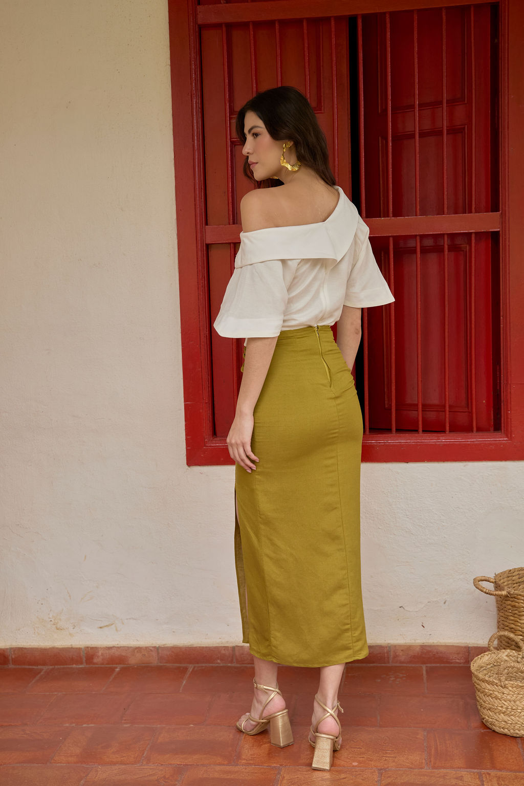 Falda Hortensia