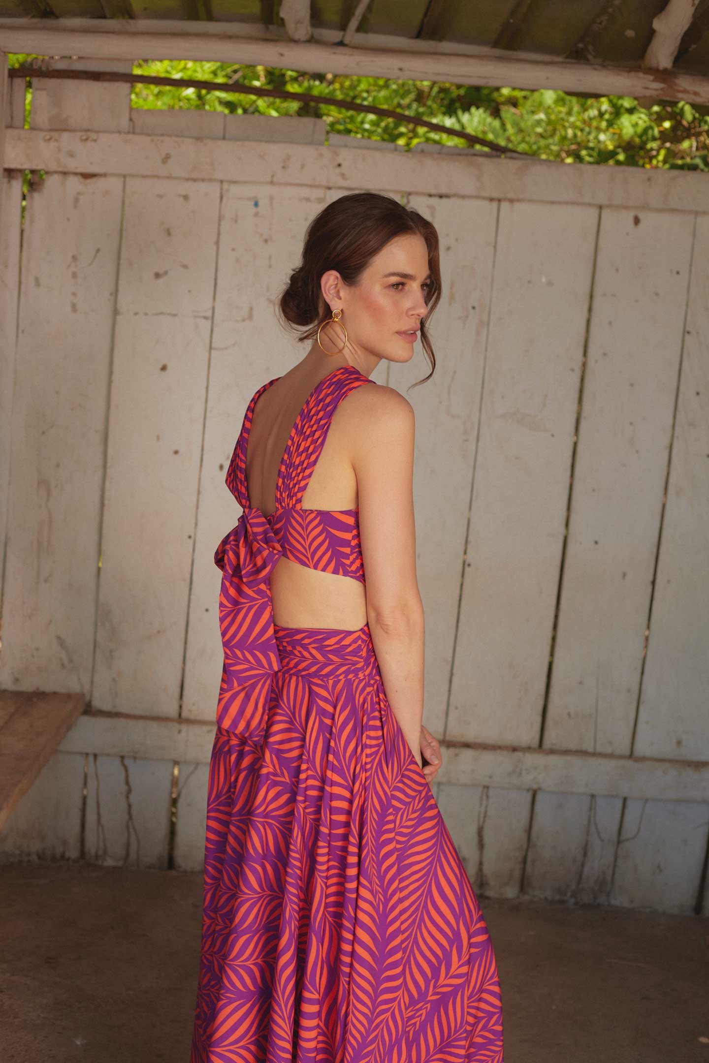 Vestido BoraEstampado