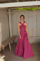 Vestido BoraEstampado