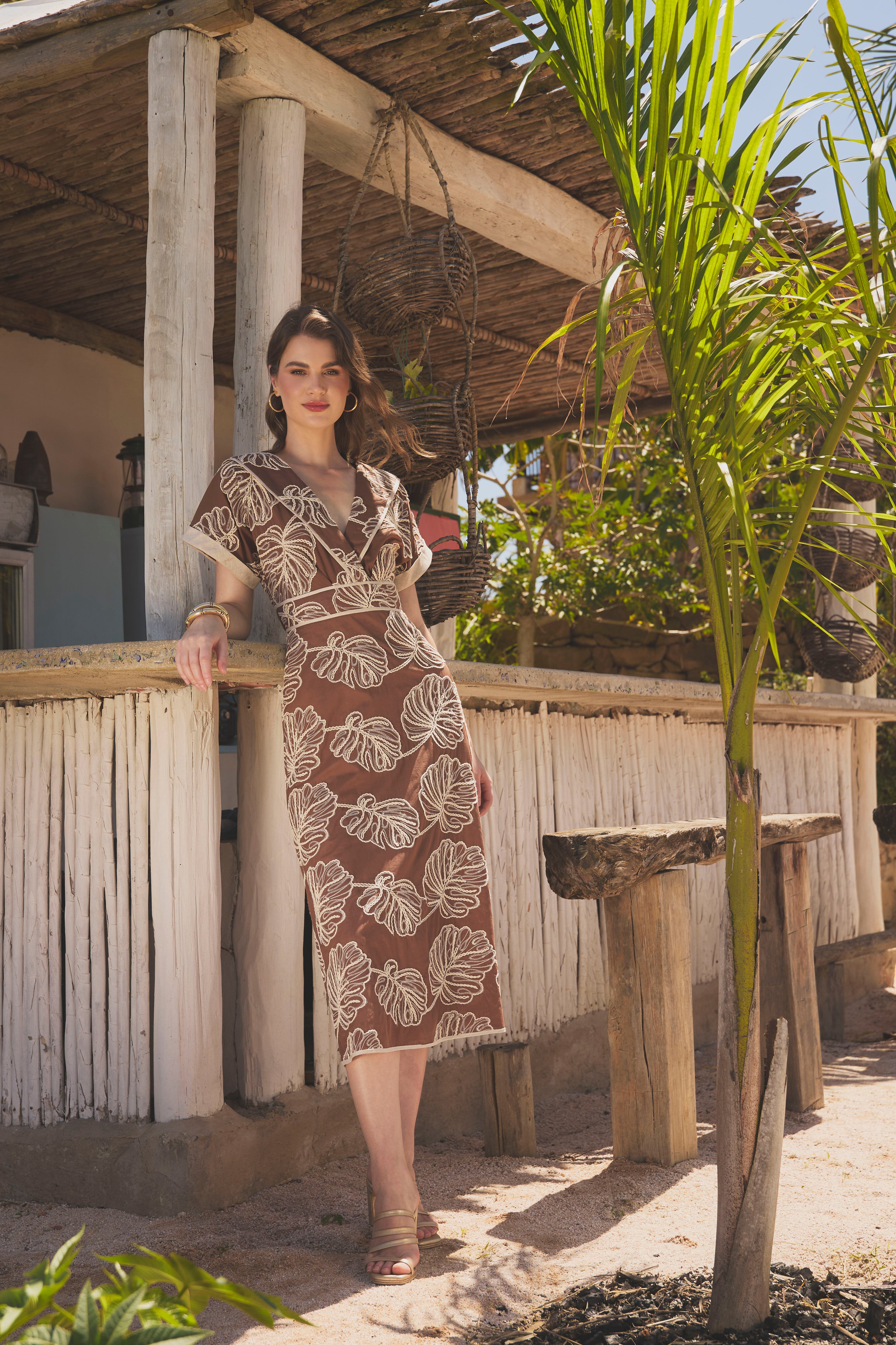 Vestido Jackie Bordado