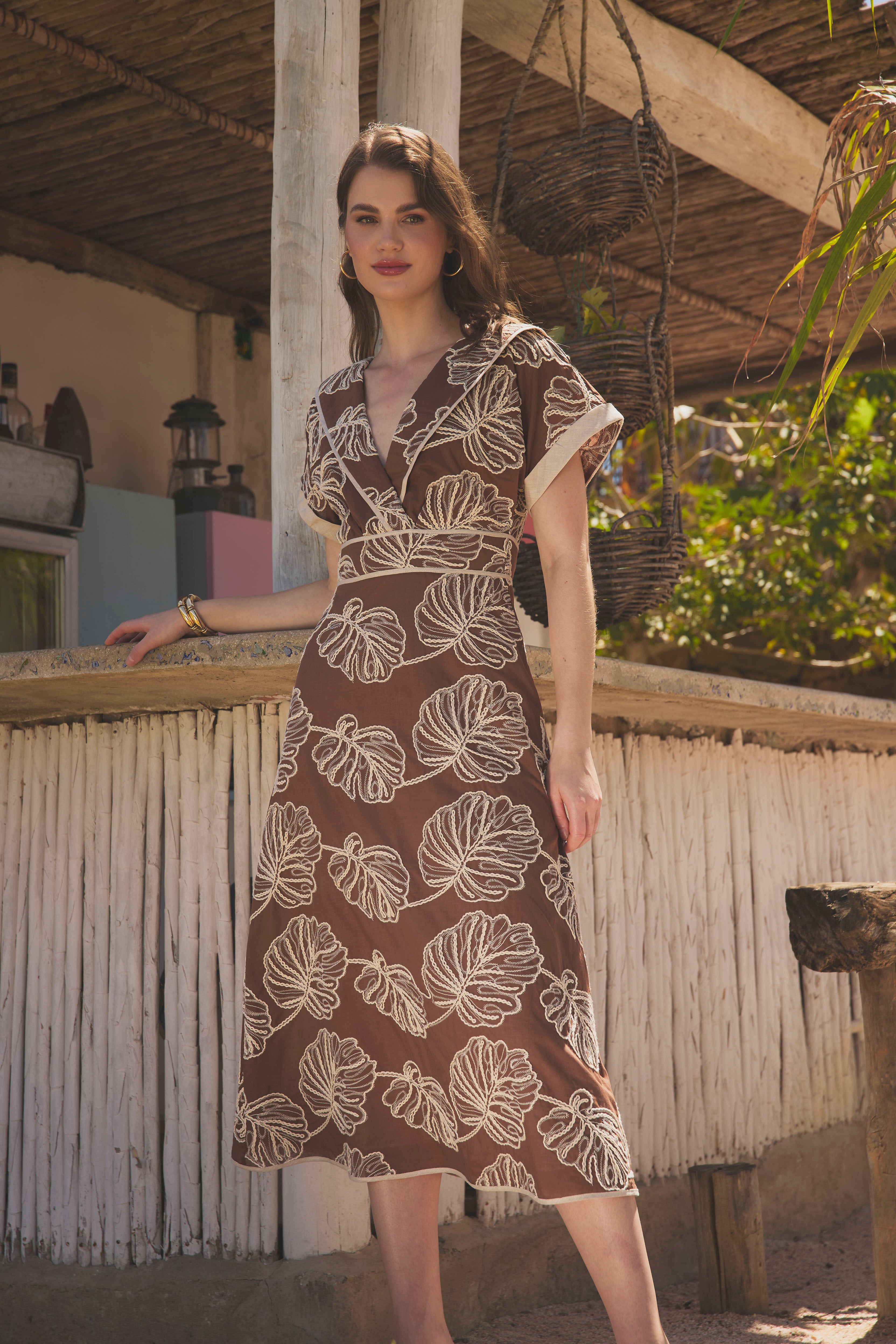 Vestido Jackie Bordado