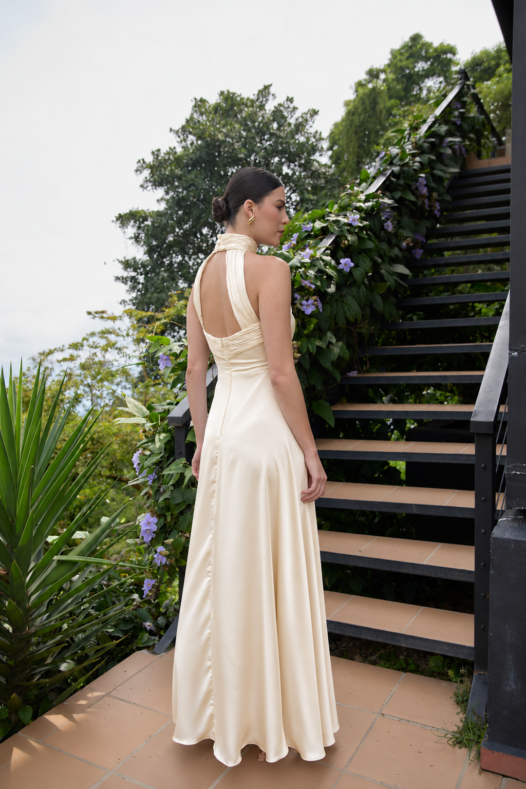 Vestido Lia unicolor