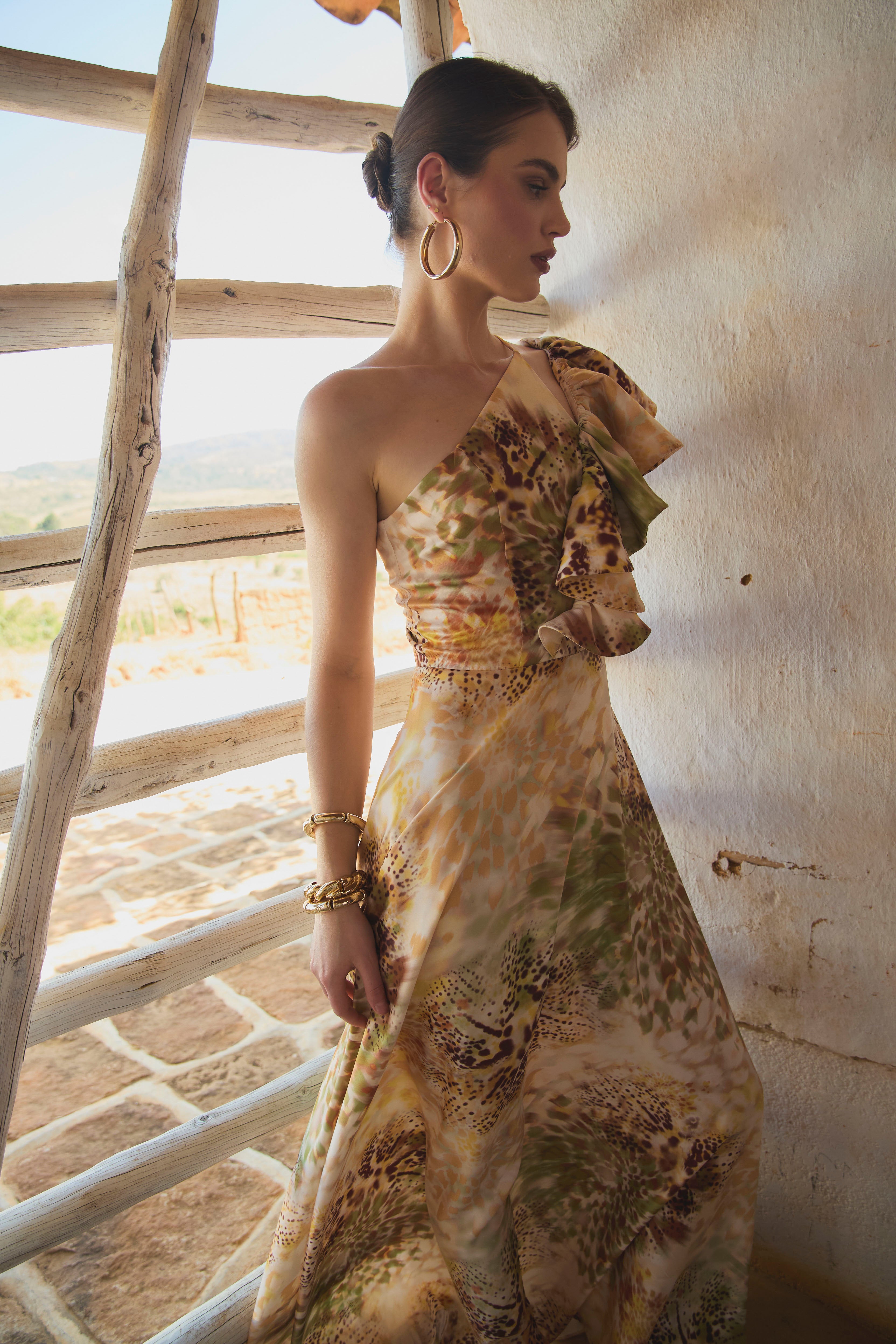 Vestido Lourdes Estampado