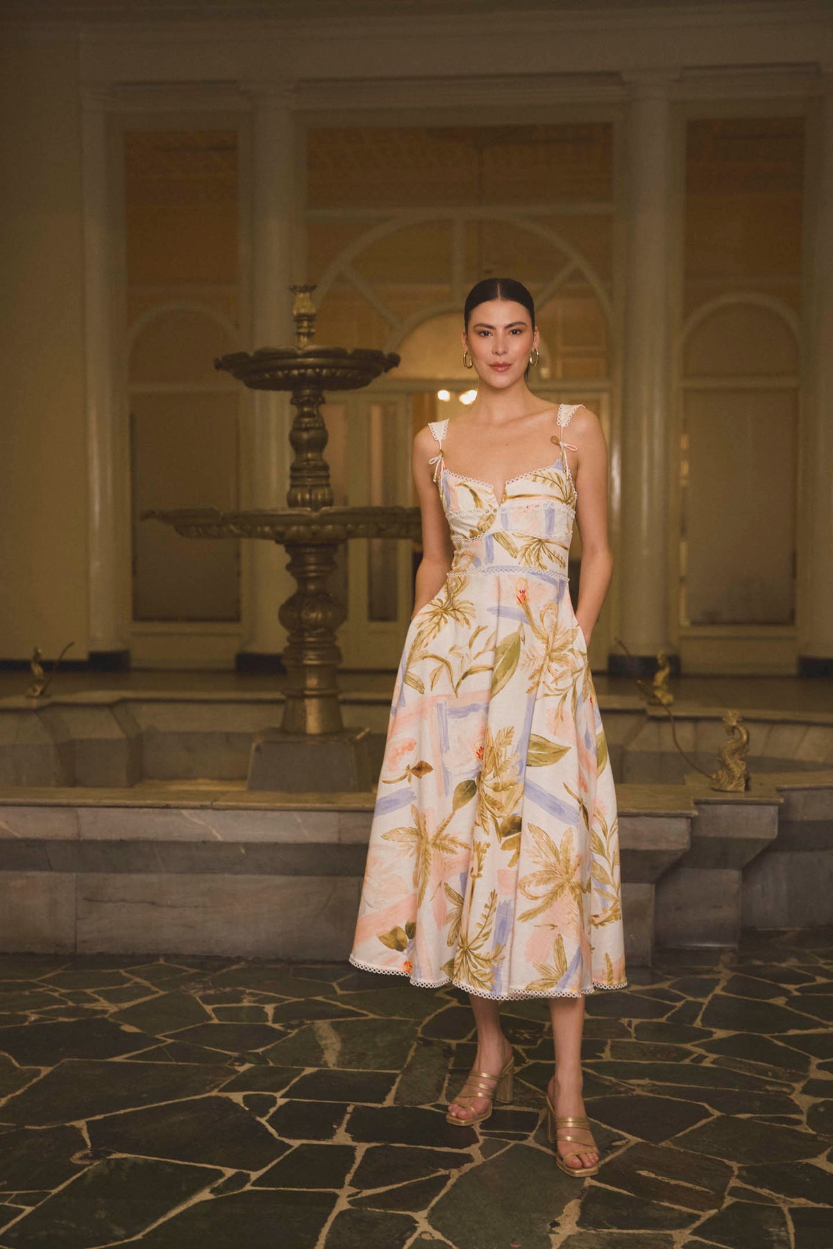 Vestido Martina estampado
