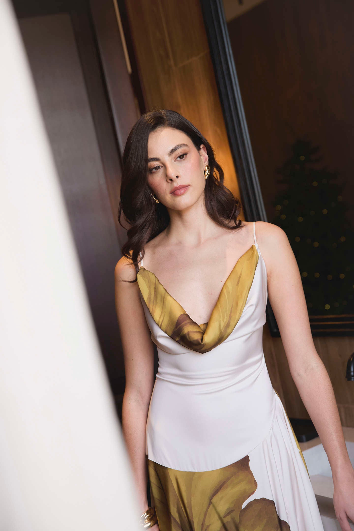 Vestido Perla estampado