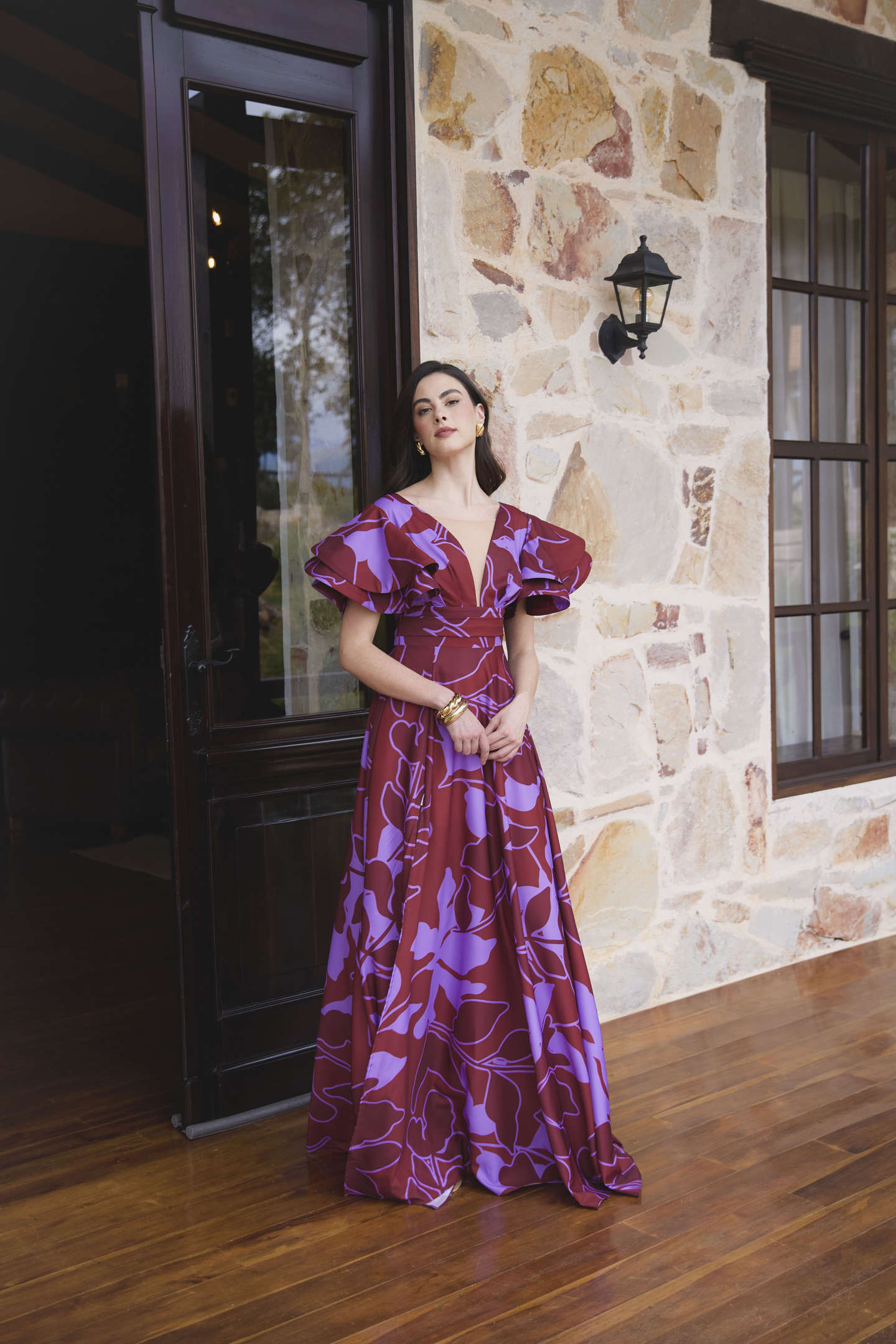 Vestido Pilar estampado