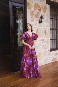 Vestido Pilar estampado