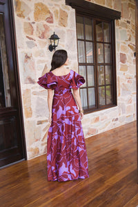 Vestido Pilar estampado
