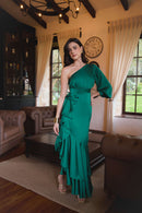 Vestido Stela verde