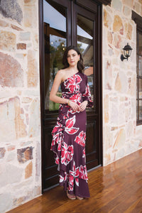 Vestido Stela estampado