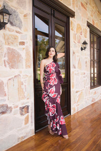 Vestido Stela estampado