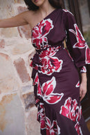 Vestido Stela estampado