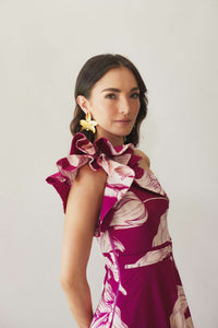 Vestido Fatima magenta