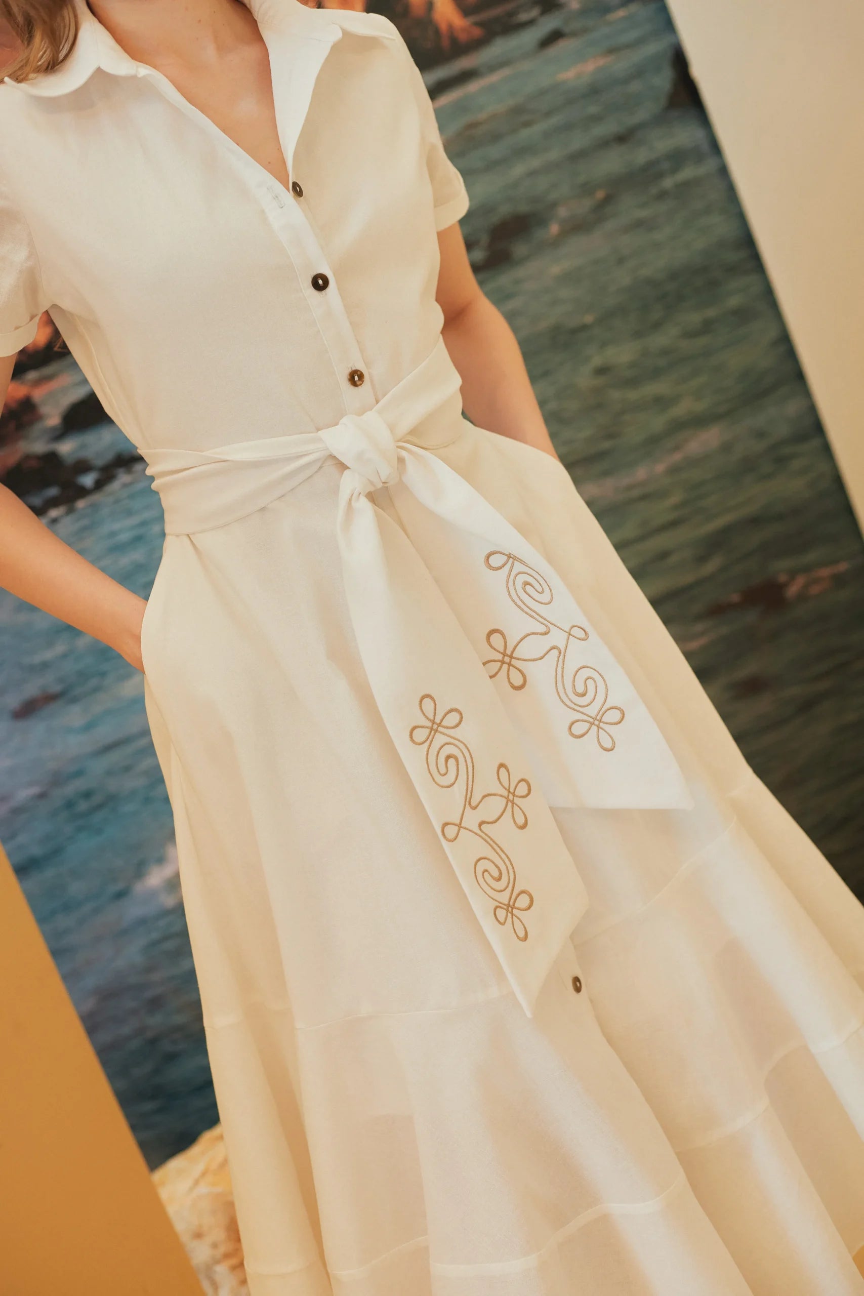 Vestido Kenya Marfil