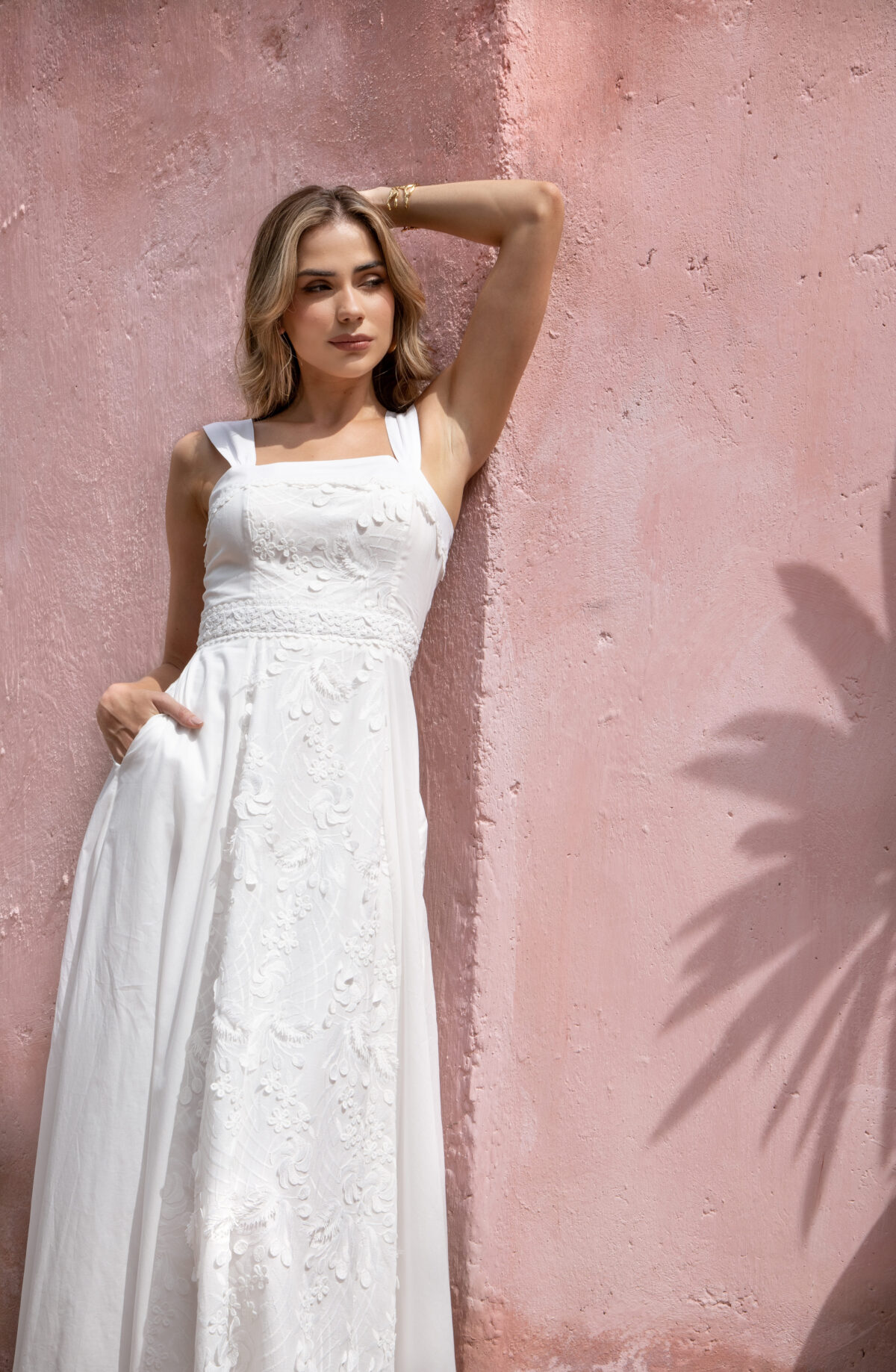 VESTIDO AZUCENA Blanco - Imagen 3